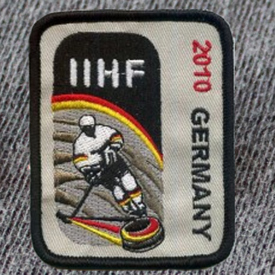 Broderat märke - Ishockey VM 2010 Germany